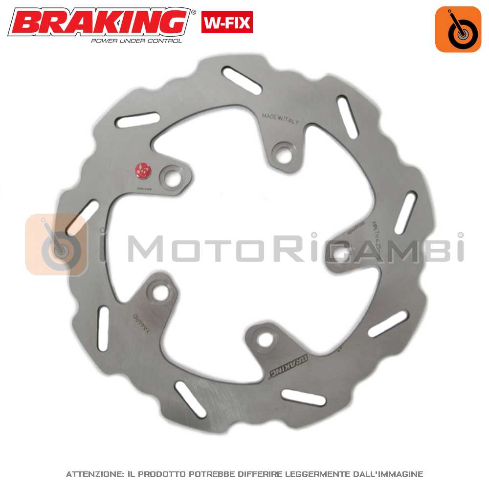 Disco freno posteriore Braking W-Fix YA44RID per Moto - iMotoRicambi