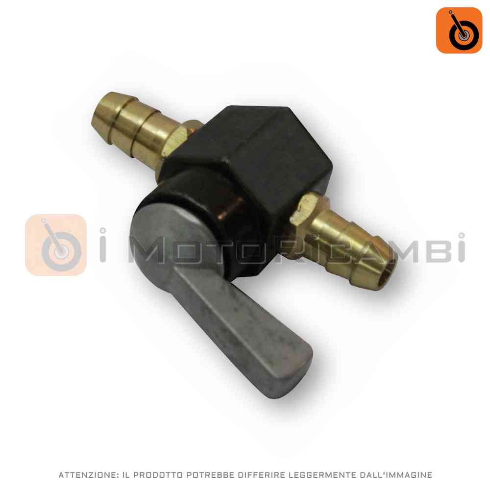 Rubinetto benzina per tubo diametro 6mm