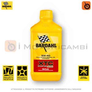 Olio motore scooter sintetico Bardahl XTC 5W40