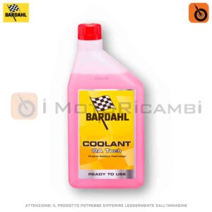 Liquido refrigerante moto Bardahl COOLANT OA TECH rosa